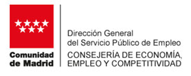 Dirección General del Servicio Público de Empleo. CONSEJERÍA DE ECONOMÍA, EMPLEO Y CONECTIVIDAD. Comunidad de Madrid.